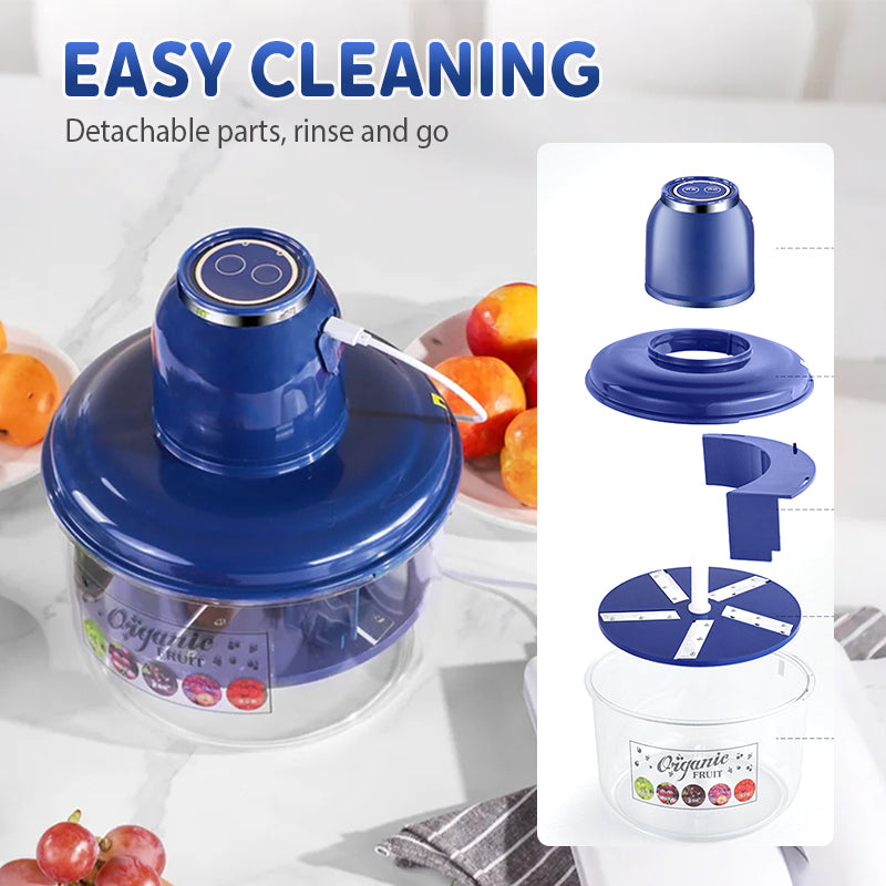 Arenzza portable electric fruit peeler in a kitchen setting with a sleek design and compact size for easy peeling.