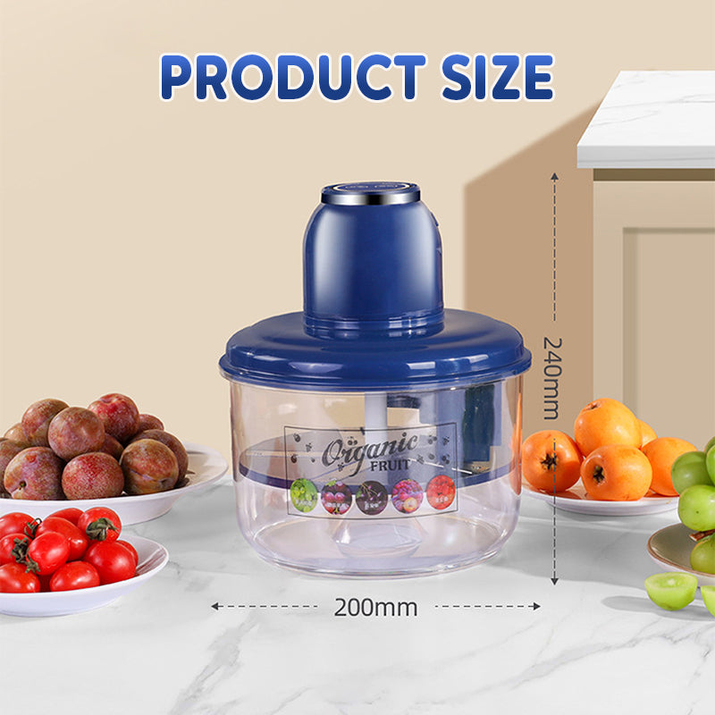 Arenzza portable electric fruit peeler in kitchen setting, showcasing compact design and automatic peeling feature for easy fruit preparation.