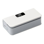 Arenzza rechargeable 2-in-1 mini bag sealer with built-in cutter for resealing food bags, compact kitchen gadget in use.