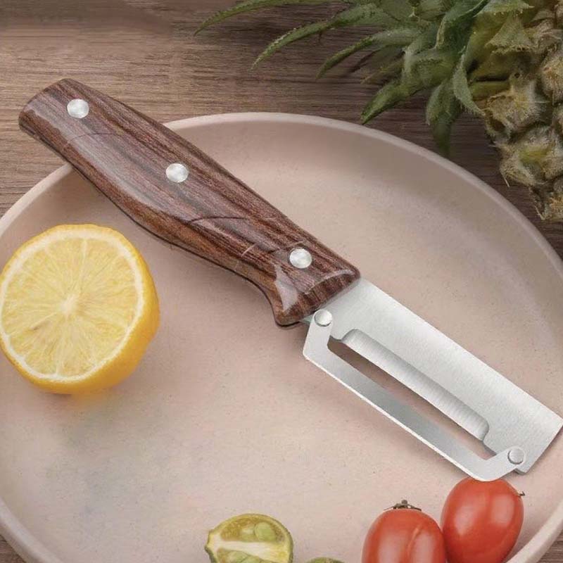 Arenzza multi-functional kitchen peelers with ergonomic handles and various blades for peeling and slicing vegetables.