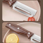 Arenzza multi-functional kitchen peelers with ergonomic handles and stainless steel blades for efficient peeling and slicing.