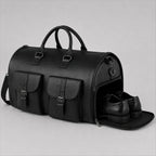 Arenzza 3-in-1 convertible duffle bag with multiple compartments and adjustable straps, designed for versatile travel and storage.