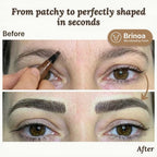 Arenzza waterproof microblading eyebrow pen with smudge-proof 12-hour wear, featuring a sleek design and precision tip for natural brows.