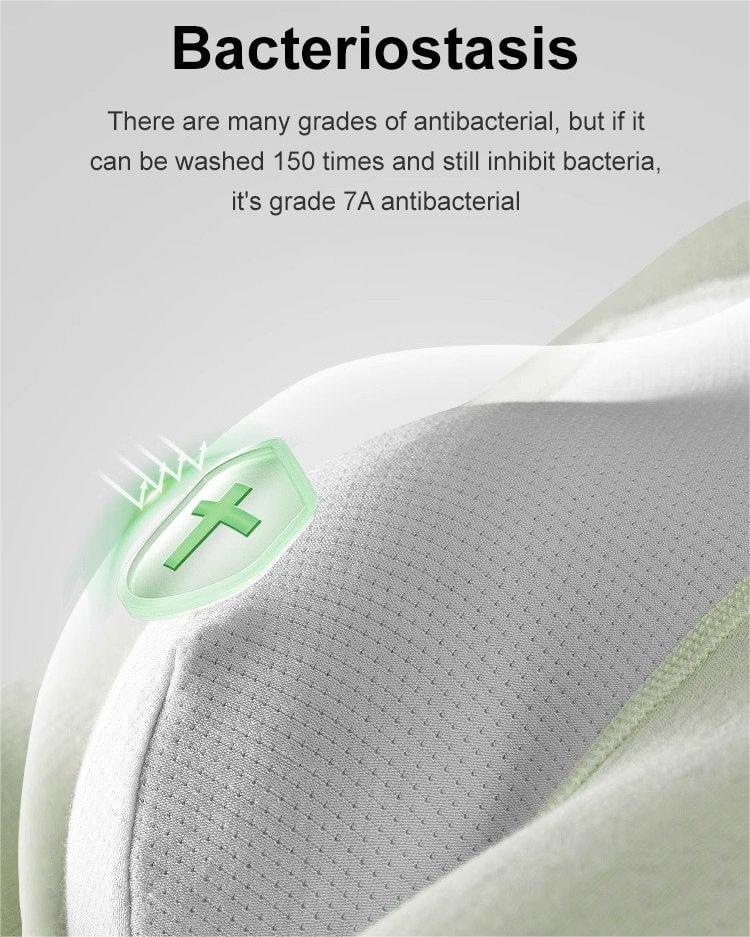 Arenzza men's bubble cotton boxer briefs with antibacterial, breathable, sweat-absorbent fabric, shown in a close-up image.