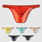Men's Arenzza ultra-thin transparent low-rise underwear, lightweight and revealing fabric, designed for a sleek and modern fit.