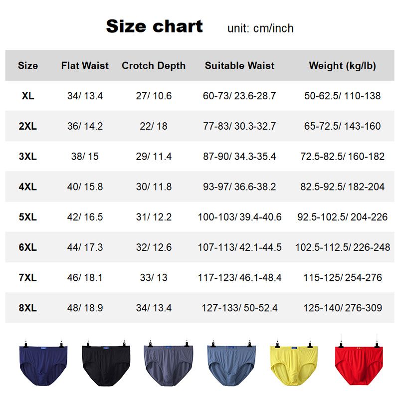 A pair of Arenzza men's stretch plus size underwear, comfortable men's underwear in a festive Christmas promotion image.