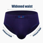 Arenzza men's stretch plus size underwear with comfortable fit, displayed in a festive holiday promotion image.