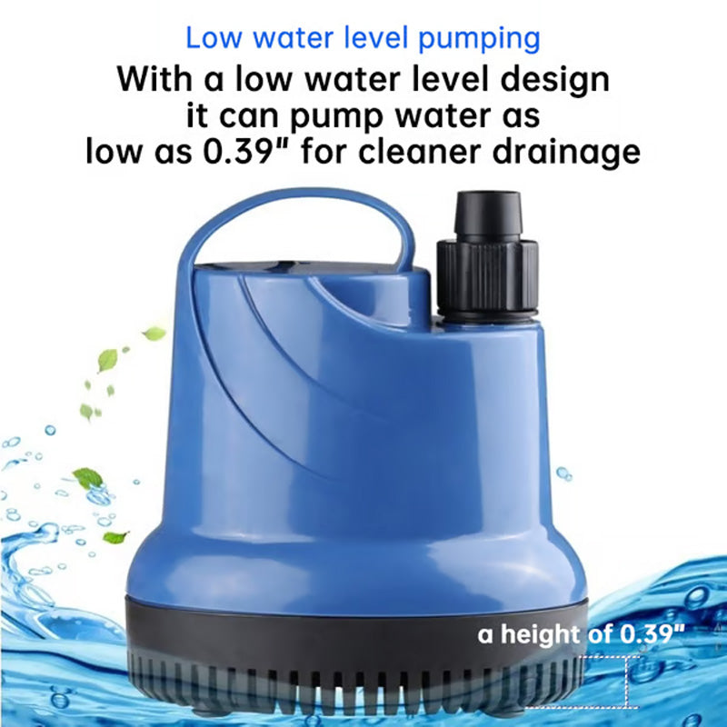 Arenzza bottom suction fish tank water filter pump for pet supplies, showing the compact filter device with suction cups attached.