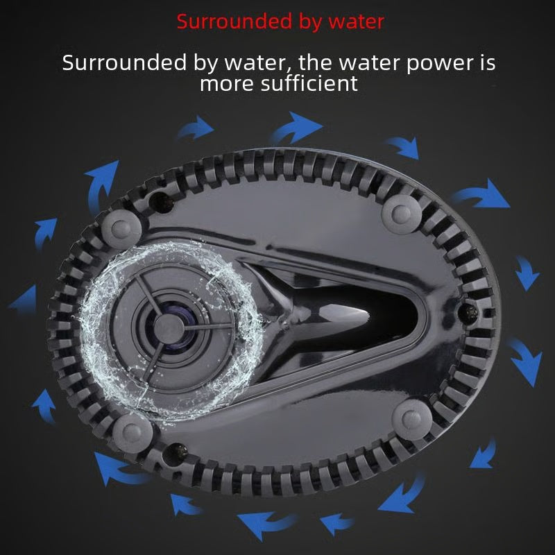 Arenzza bottom suction fish tank water filter pump for pet supplies, with hoses and suction cups for aquarium filtration.