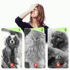 Arenzza Gentle Pet Cleaning No-Rinse Gloves showing soft, reusable gloves designed for easy pet grooming and cleaning.