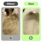 Arenzza gentle pet cleaning no-rinse gloves shown on pet’s fur, designed for easy, stain-free grooming and cleaning.