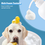 Arenzza Gentle Fresh All-in-One Pet Shampoo bottle with label, suitable for bathing cats and dogs, in a clean, simple design