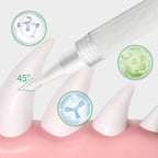 Arenzza pet teeth cleaning pen for fresh breath and whitening, showing the pen with pet dental care product in a pet supplies setting.