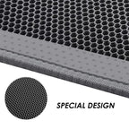 Arenzza non-slip cat litter mat with textured surface, designed to catch litter and prevent slipping for pet safety.