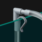 Arenzza aquarium vacuum cleaner with siphon for pet tank cleaning, featuring a handheld design and flexible hose for efficient debris removal.