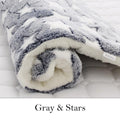 Arenzza super cozy calming pet blanket in soft fabric, designed for cats and small pets, with a plush and comforting appearance.