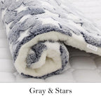 Arenzza super cozy calming pet blanket in soft fabric, designed for cats and small pets, with a plush and comforting appearance.