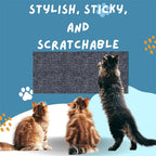 Arenzza cat scratching mat made of durable sisal to protect furniture from scratching, designed for indoor cat entertainment and enrichment.