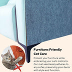 Arenzza cat scratching mat for protecting furniture, made of durable material, designed for cats to scratch and play comfortably.