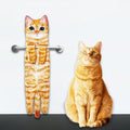 Arenzza cute cat hand towel with playful cat design, ideal for pet supplies and hand drying, featuring colorful feline illustrations.