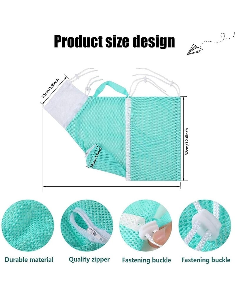 Arenzza multi-functional pet grooming bath bag with adjustable straps and pockets for grooming supplies, used for bathing pets.
