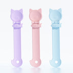 Arenzza Cat Treat Squeeze Feeder Spoon for pets, showing a handheld device designed for easy treat dispensing to cats.