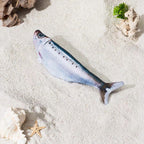 Arenzza realistic hopping fish toy for cats, designed to entertain pets with lifelike movement in colorful pet supplies.