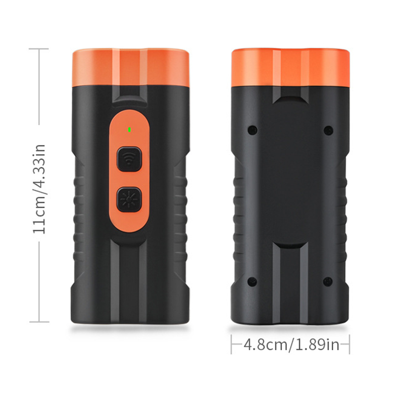 Arenzza ultrasonic dog bark deterrent device for silent training, showing the humane anti-bark pet training gadget on a clean background.