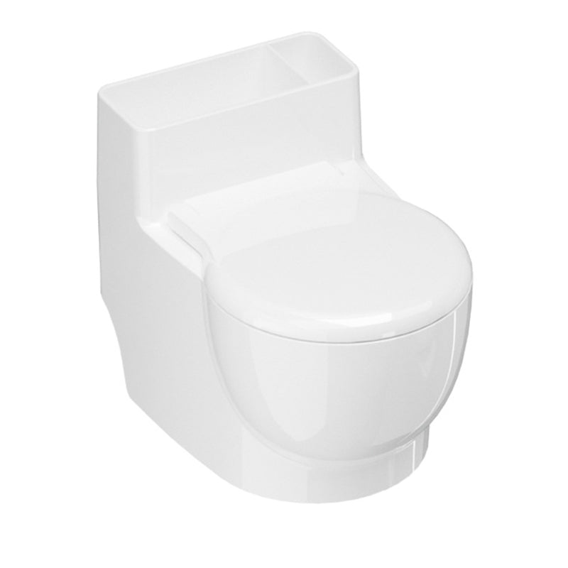 Arenzza wall-mounted cat bowl shaped like a toilet, designed for pet feeding, mounted on a bathroom wall with a cat bowl in the image.