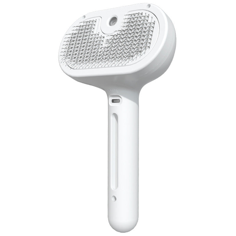 Arenzza Spray Cat Brush for pet grooming, showing a handheld brush with soft bristles designed for cats in pet supplies.