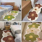 Aarenza FloralRug with an elegant floral pattern, showcasing vibrant colors and intricate design for stylish room decor.