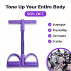 Aarenza EasyFit™ full-body resistance trainer with handles and adjustable cables for versatile workout exercises.