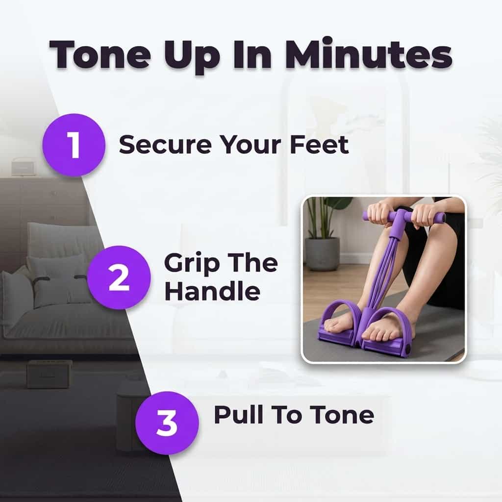 Arenzza EasyFit™ full-body resistance trainer with six adjustable steps for versatile strength training exercises.