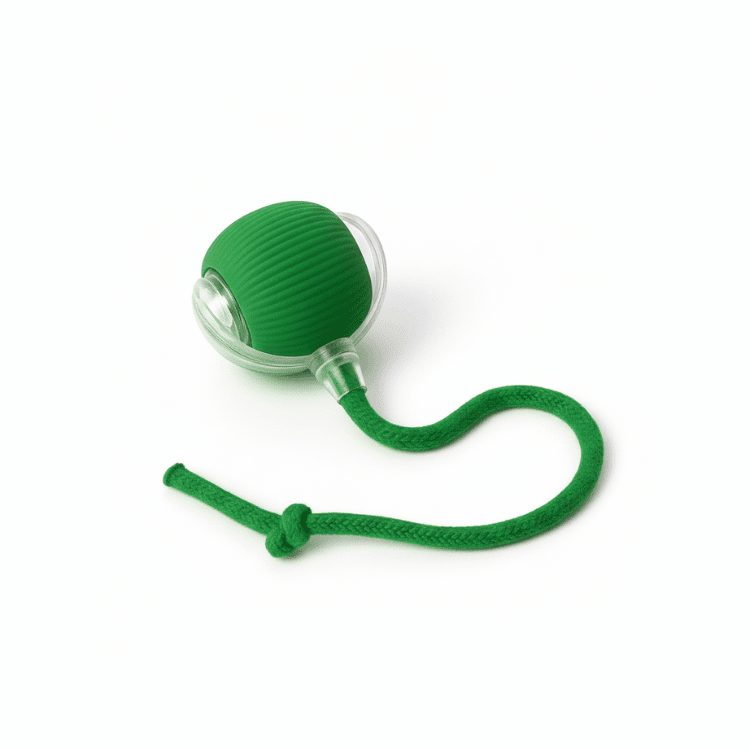 Aarenza PawSpin™ smart interactive rolling ball for cats and dogs, featuring colorful design and spinning motion for pet play.