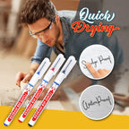 Arenzza Selleasy multi-purpose woodworking pen with long tip, shown in a close-up image highlighting its design and ergonomic shape.