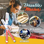 Arenzza Selleasy multi-purpose woodworking pen with long tip, showing its sleek design and ergonomic grip for detailed woodworking tasks.