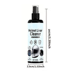 Arenzza helmet liner cleaner and deodorizer spray bottle for sports and outdoor helmet hygiene and freshness.