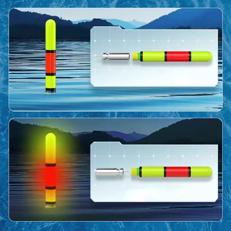 Arenzza automatic fishing line set with luminous float, accessories, and pre-rigged fishing gear for anglers of all skill levels.