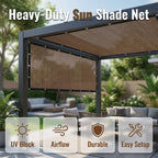 Aarenza UV-resistant, breathable woven sunshade for outdoor sports, providing cooling shade and high-quality sun protection.