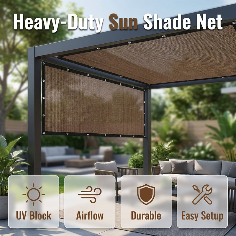 Aarenza UV-resistant, breathable woven sunshade for outdoor sports, providing cooling shade and high-quality sun protection.
