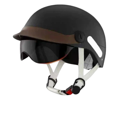 Arenzza lightweight breathable motorcycle helmet with crash-resistant design, featuring aerodynamic vents and secure safety features.