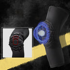 Arenzza sports knee and elbow pads set with foam padding, designed for outdoor activities and sports protection.