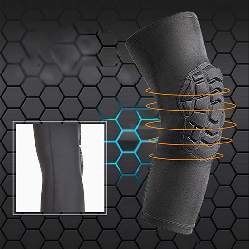 Arenzza performance knee pad and elbow pad set for sports and outdoor activities, featuring padded protection for knees and elbows.