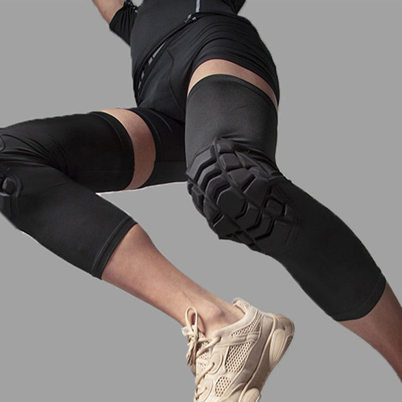 Arenzza sports knee and elbow pads for outdoor activities, featuring padded protection and adjustable straps.