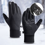 A pair of high-quality Arenzza thermal gloves designed for outdoor sports, featuring insulated fabric for warmth and comfort.
