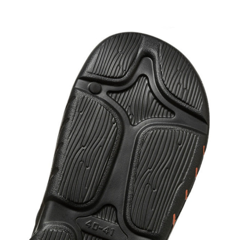 A pair of Arenzza lightweight non-slip slide sandals designed for sports and outdoor activities with a comfortable, trendy style.