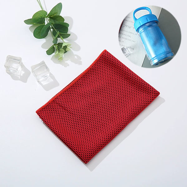 Arenzza sports cooling towel, quick-drying and absorbent gym towel for workouts and outdoor activities.