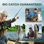Aarenza foldable fishing rod for outdoor sports, showing the compact, extendable design in a natural outdoor setting.