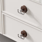 Arenzza multi-functional wood grain suction cup hook with strong grip, ideal for organizing sports and outdoor gear.