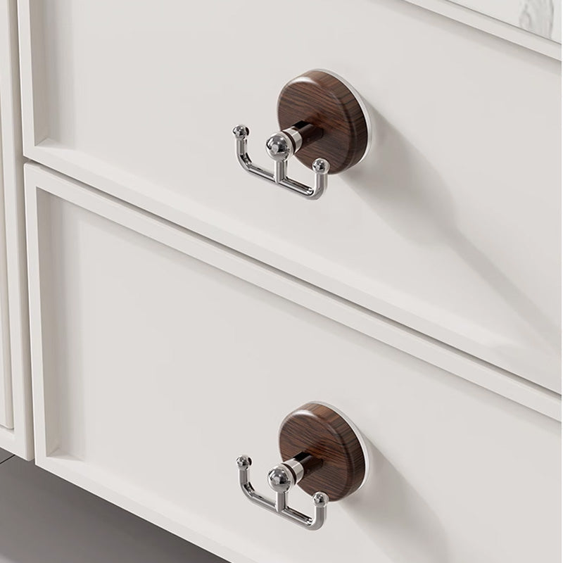 Arenzza multi-functional wood grain suction cup hook with strong grip, ideal for organizing sports and outdoor gear.